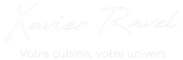 signature Xavier Ravel, cuisiniste Andrézieux Bouthéon